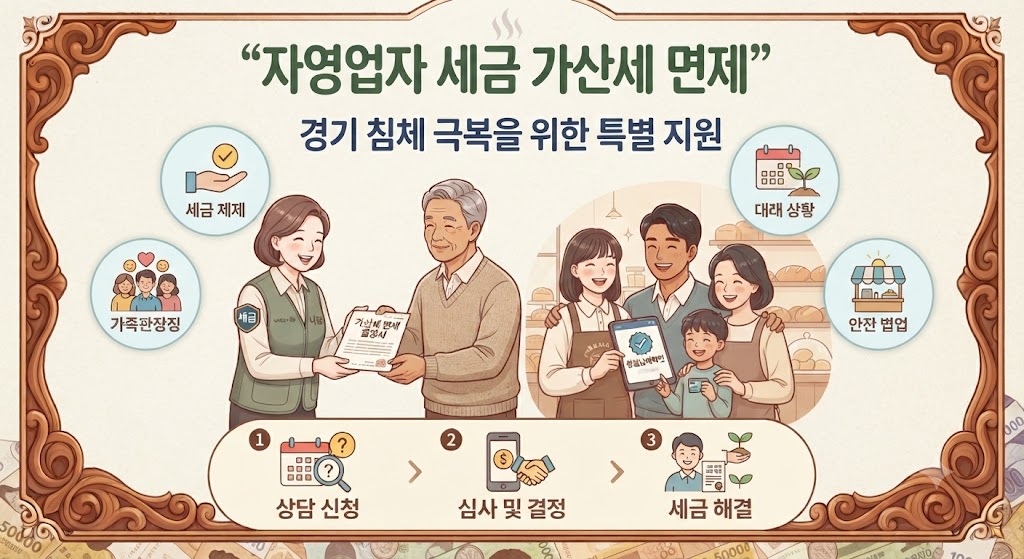영세사업자 체납액 징수특례 가산세 면제