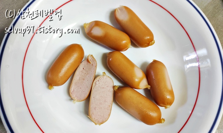 롯데 비엔나 실물