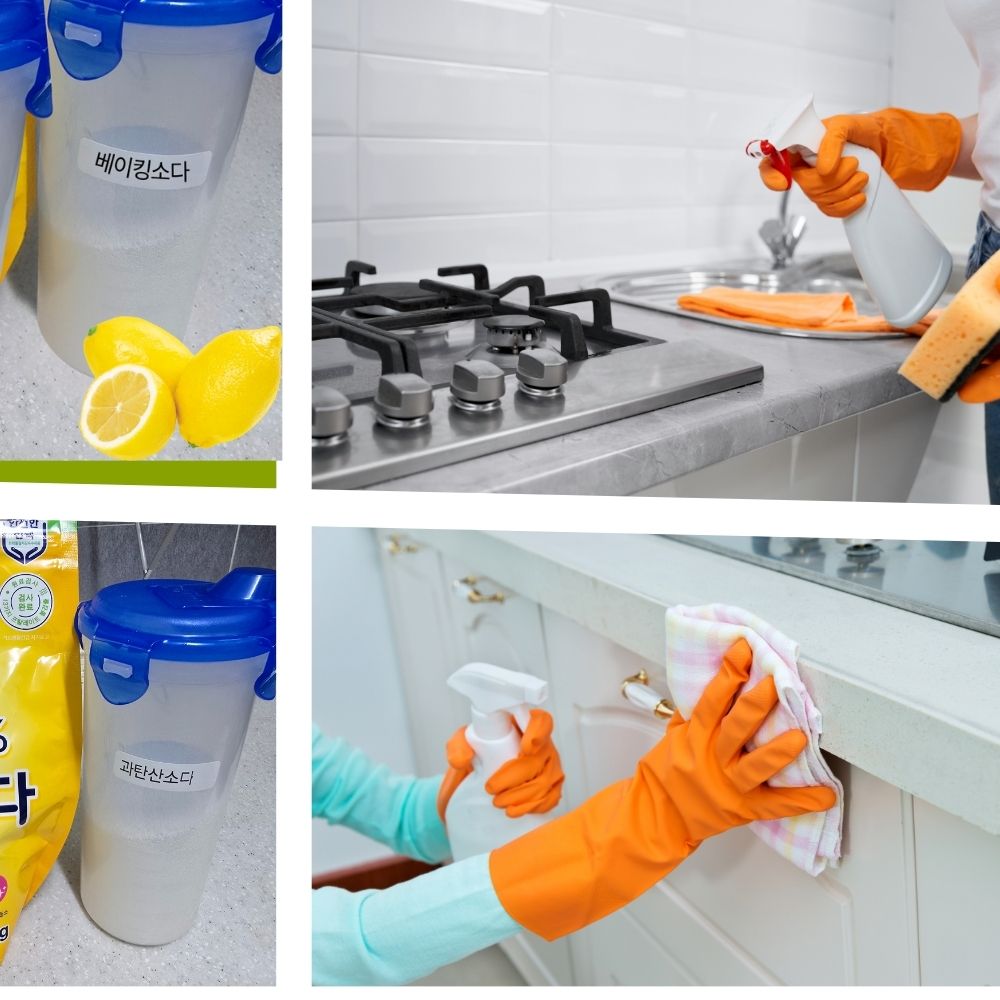 주방에서 많이 사용하는 천연세제