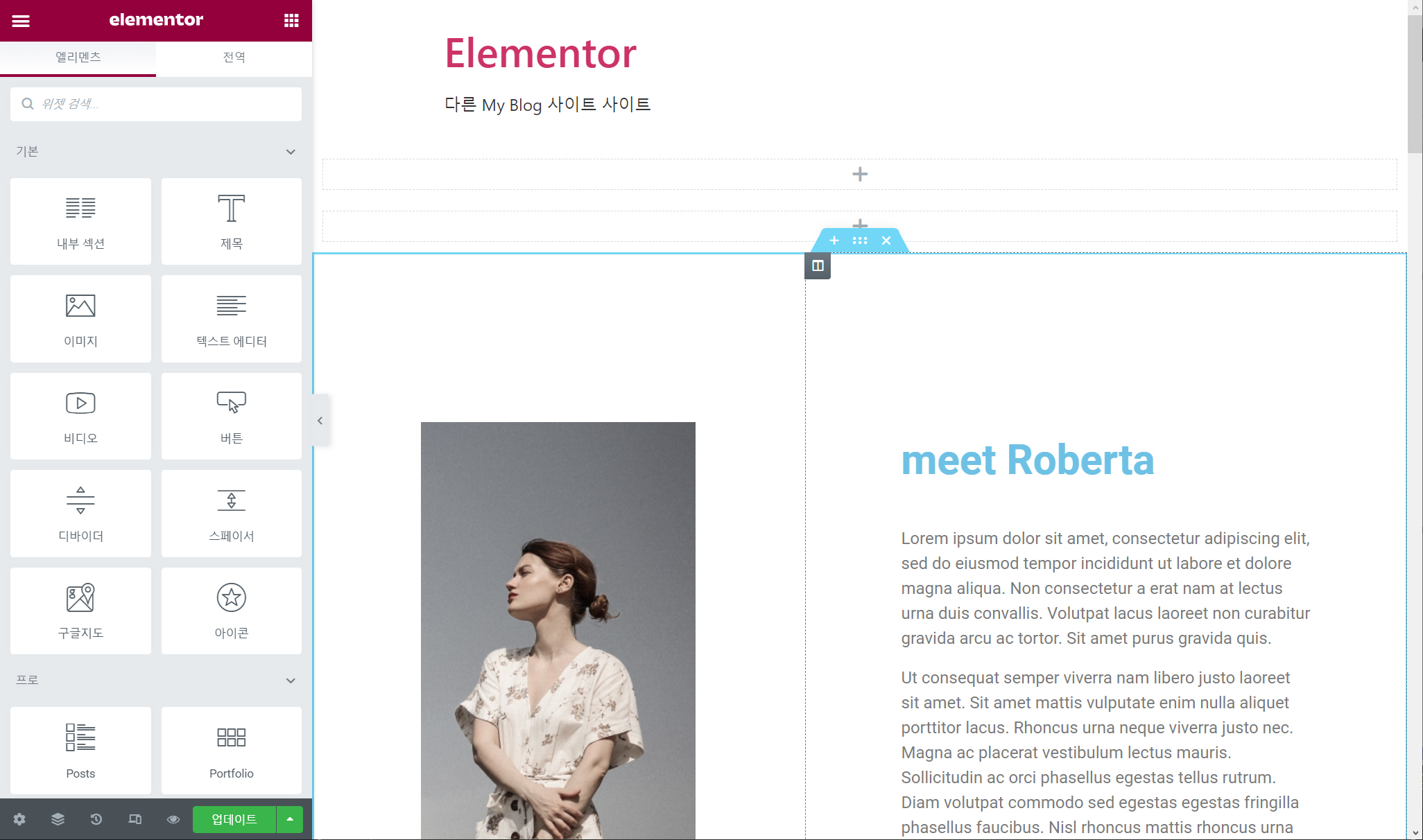 워드프레스 엘리멘터 페이지 빌더 오류 해결하기