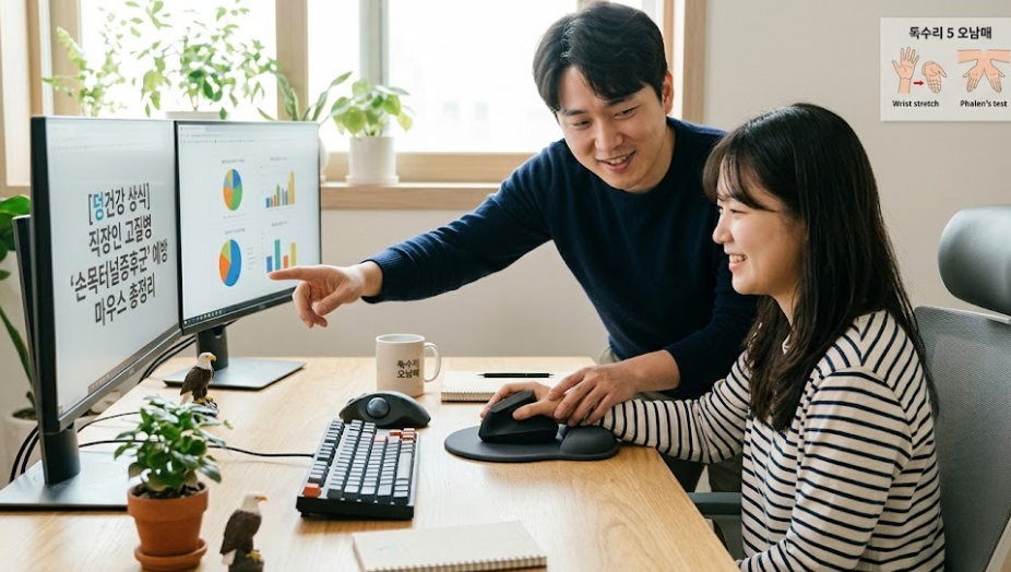 손목터널증후군의 무서운 본질과 집에서 1분 만에 확인하는 자가진단법