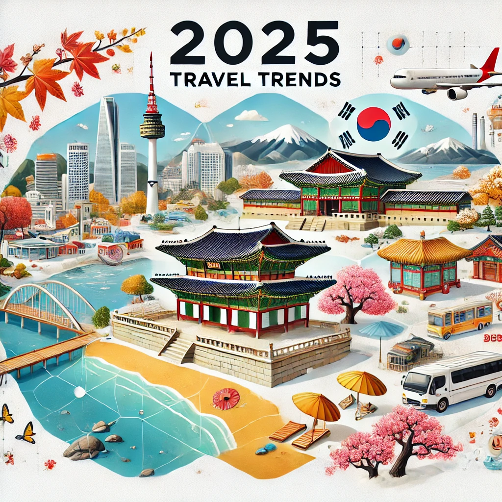 2025년 인기 국내여행 코스 트렌드