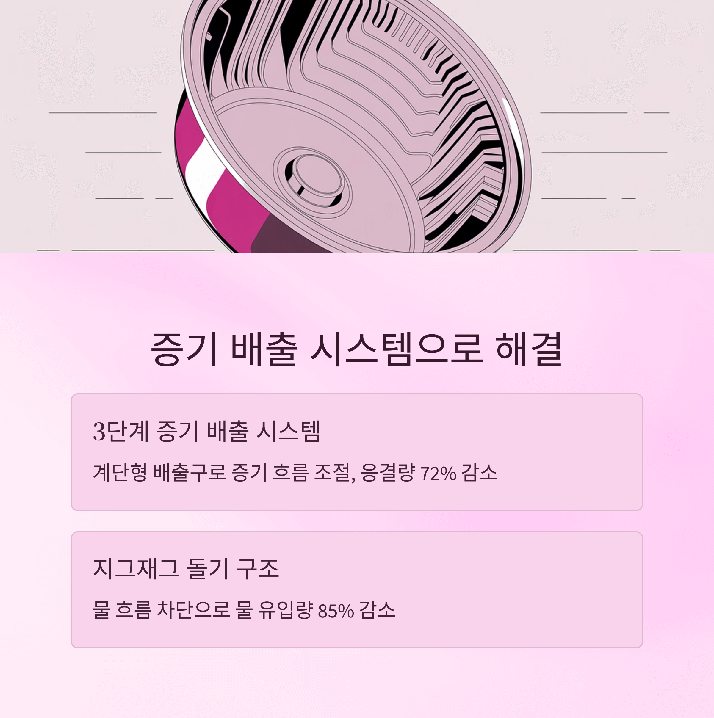 인덕션 냄비 물방울 방지법
