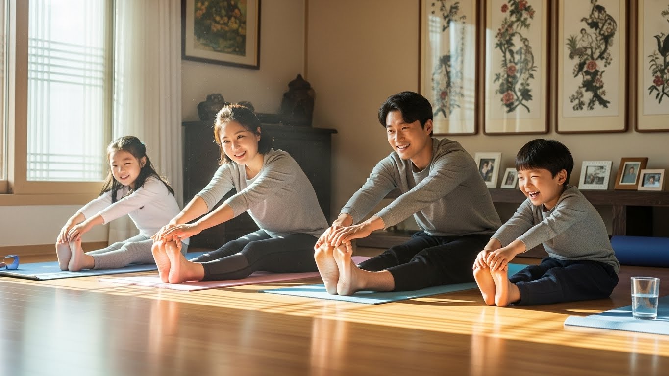 가볍게 몸을 풀어주는 저녁 운동