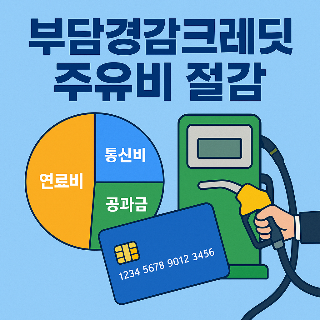 부담경감크레딧 주유비 절감 총정리