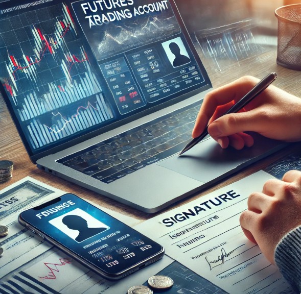 선물계좌를 만드는 이미지