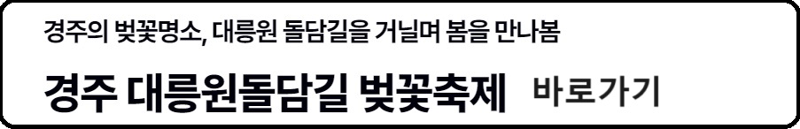 알트태그-경주 벚꽃축제 바로가기