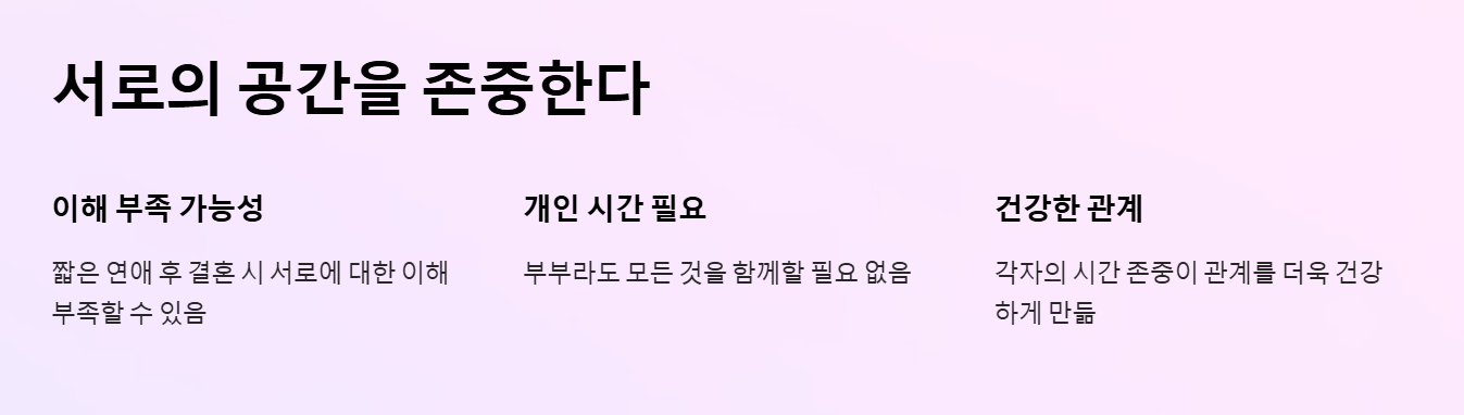 초고속 결혼 후 연애 중