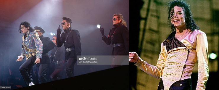 마이클 잭슨 생전 모습