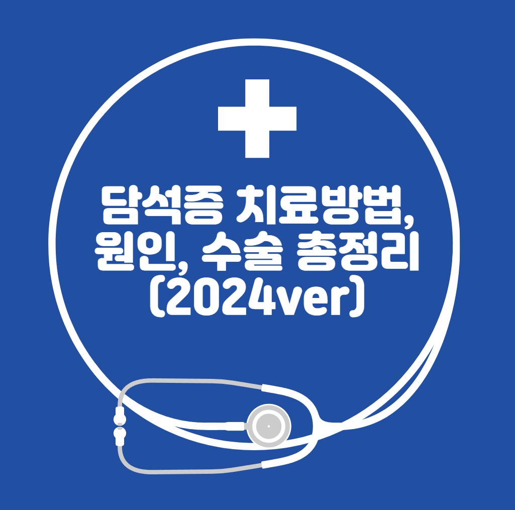 담석증 치료방법, 원인, 수술 총정리 (2024ver)
메인 키워드