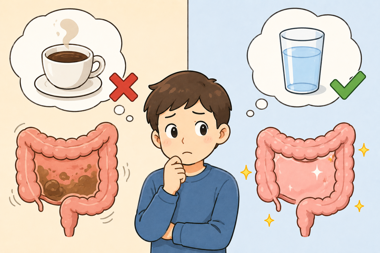 대장내시경 전 커피 마셔도 될까?