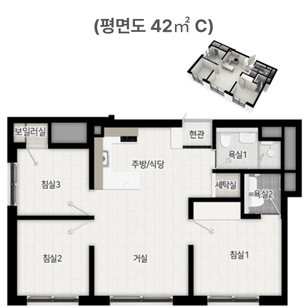 에스아이팰리스 강동센텀2 평면도