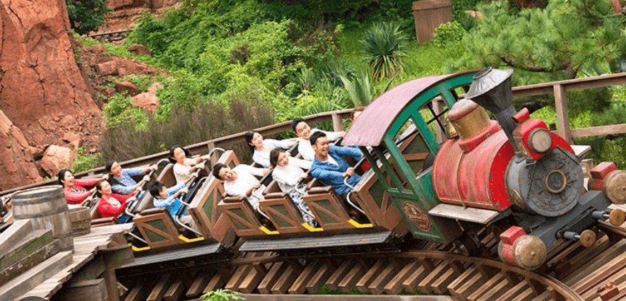 디즈니씨 꼭 타아햐는 어트랙션