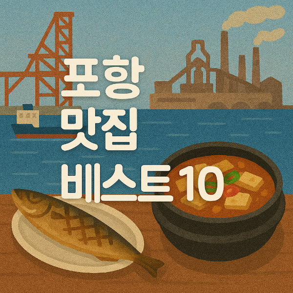 포항 맛집 베스트 10