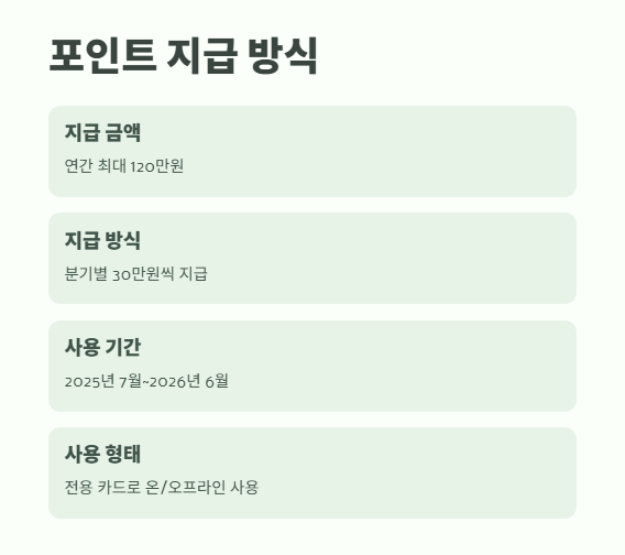 경기도 청년복지포인트 2025년 최신정보 6