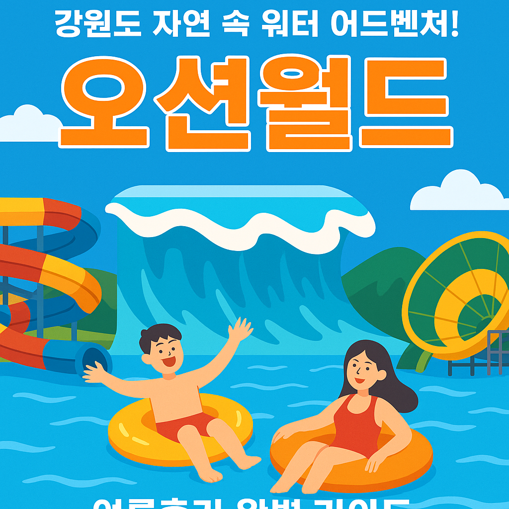 오션월드 여름휴가