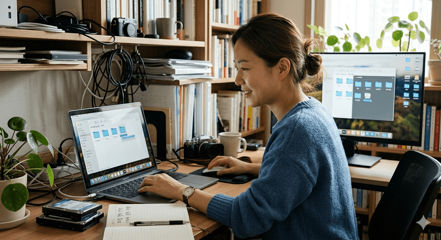 파일을 버리지 못하는 사람을 위한 디지털 디클러터 전략