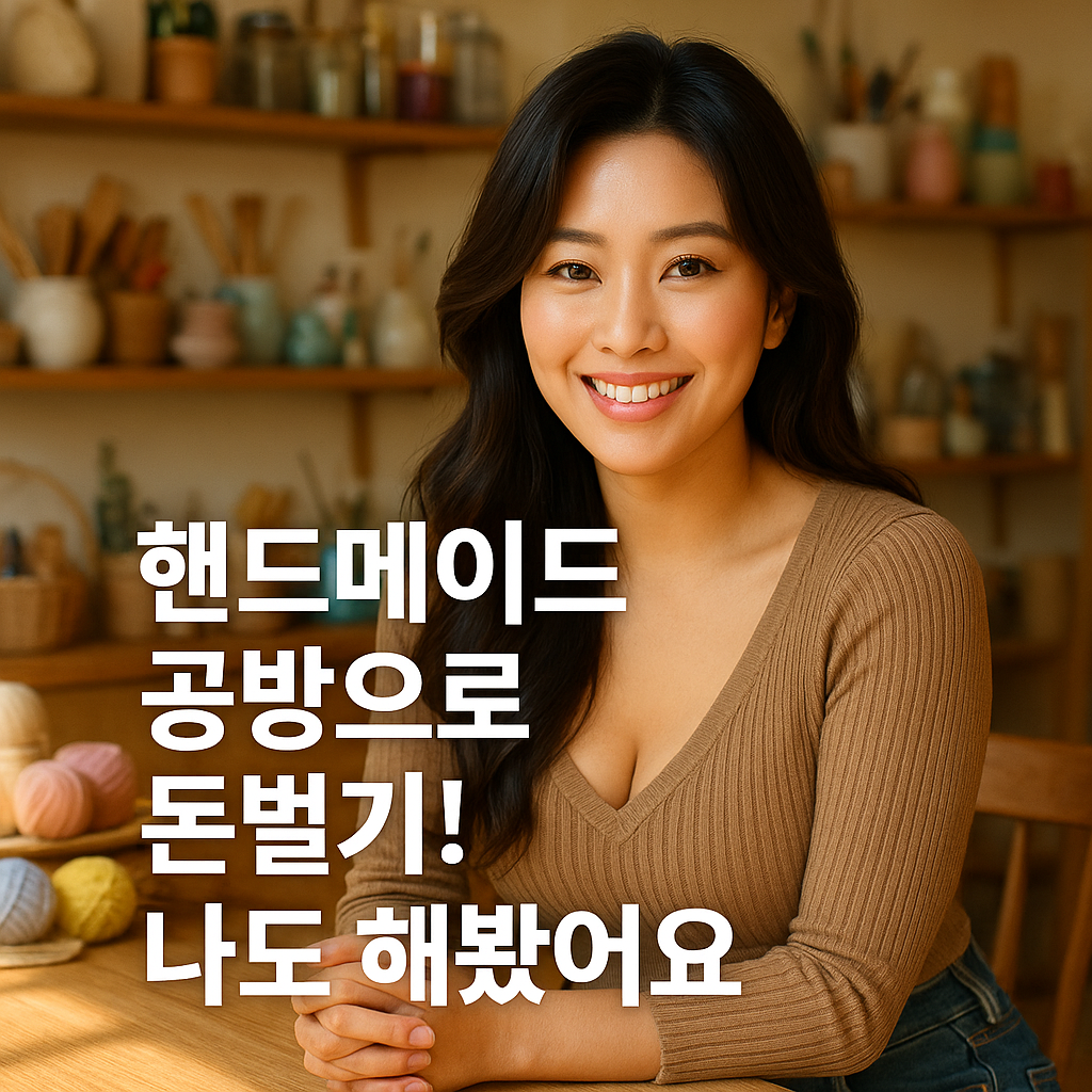 핸드메이드 공방으로 돈벌기
