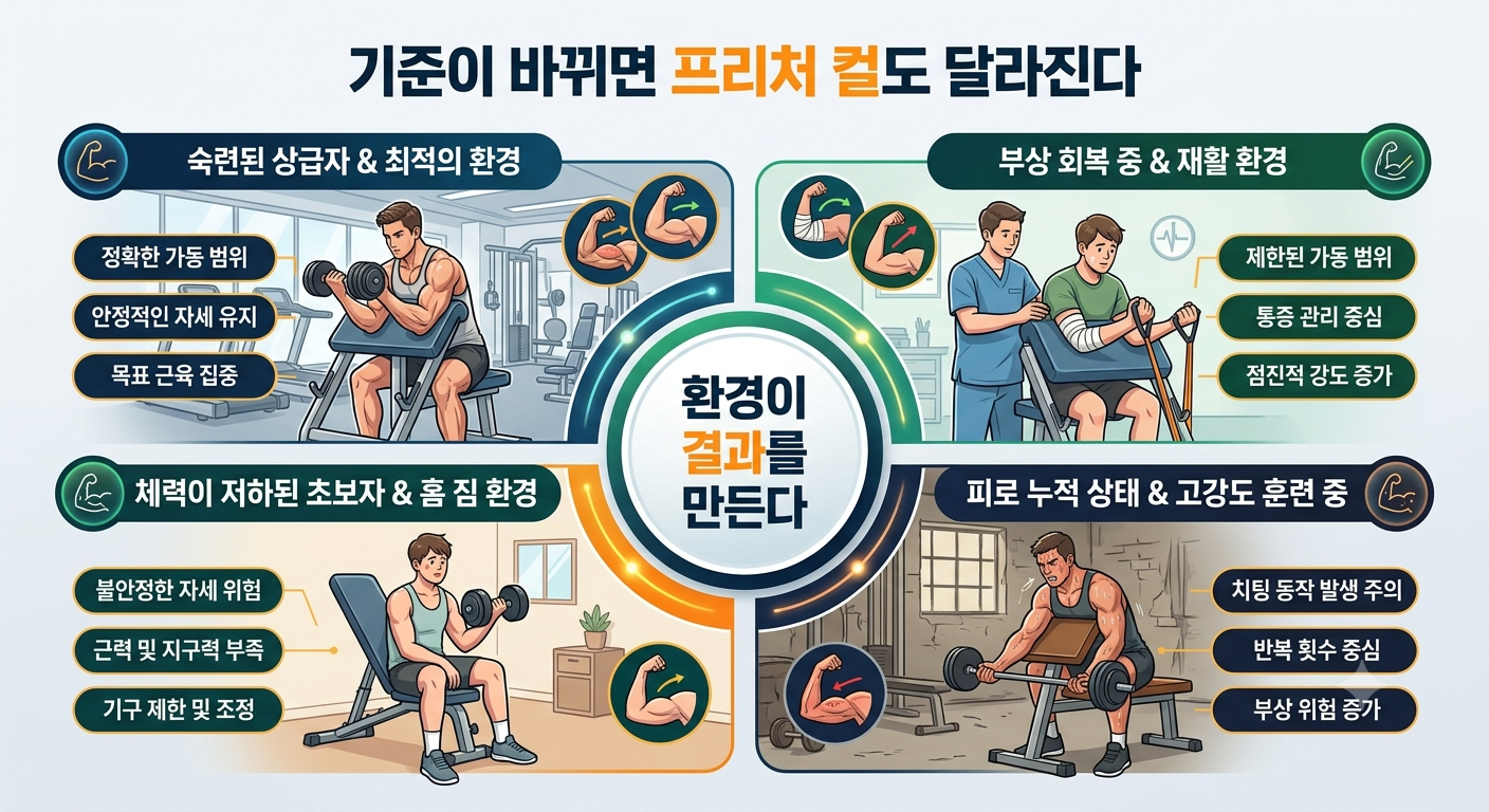기준이 바뀌면 프리처 컬도 달라진다