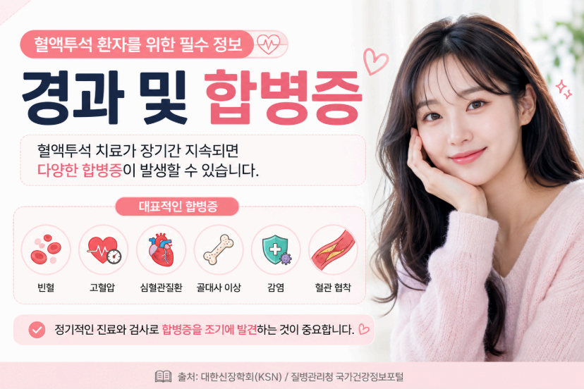 혈액투석 환자 경과 및 합병증 이미지사진