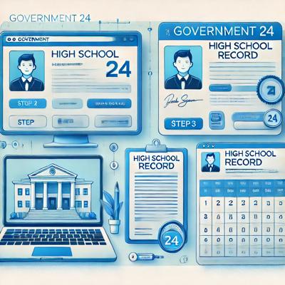 정부24 온라인 고등학교 생활기록부 발급 방법 완벽 가이드