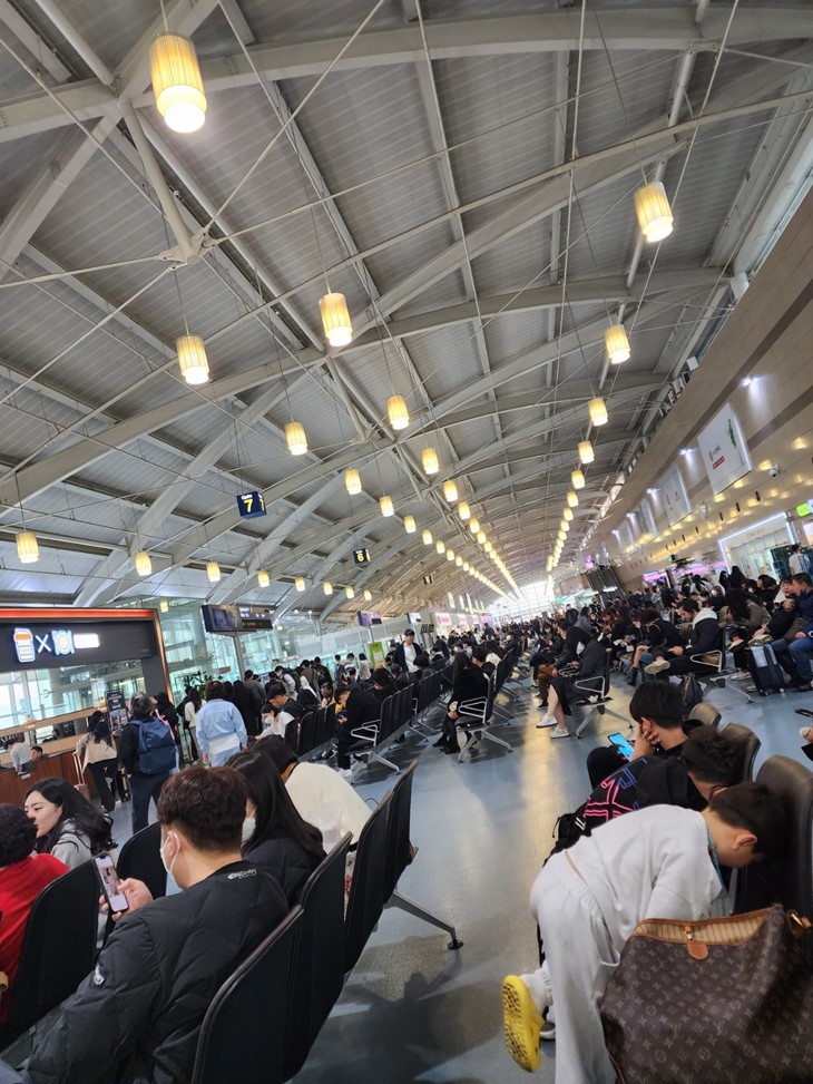 김해공항 국제선 대기공간
