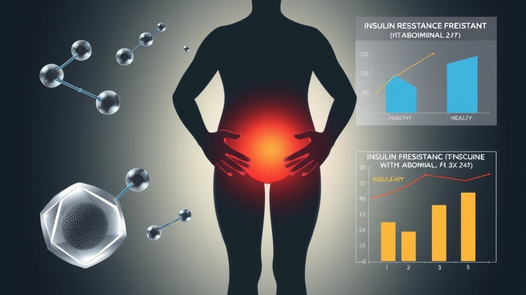 복부비만 과학적 이미지
