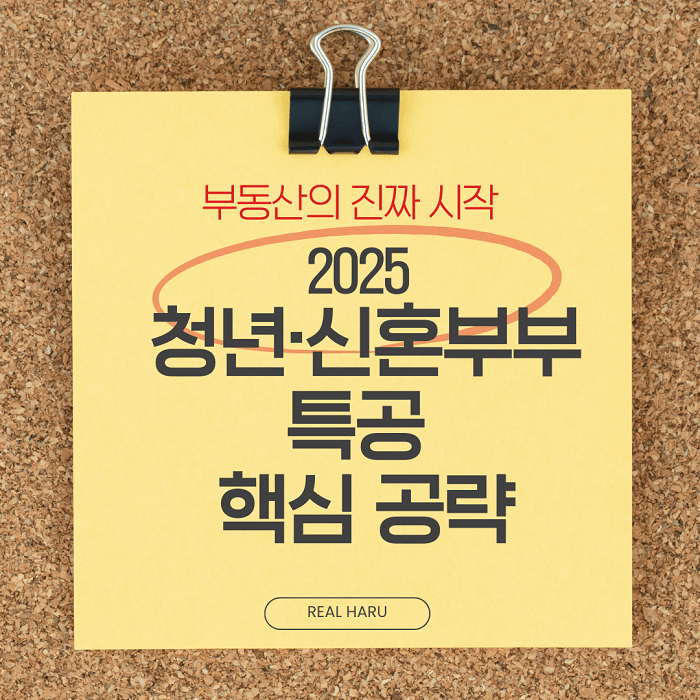 청년 신혼부부 특공 핵심 공략