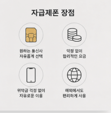 자급제폰으로 통신비 50% 줄이기