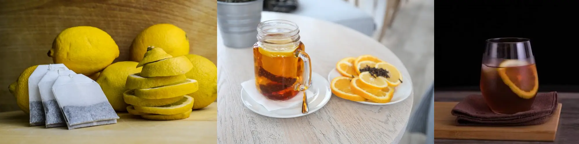 레몬홍차 사진