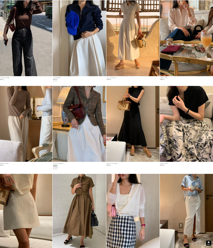 여성의류 사이트 썸제이