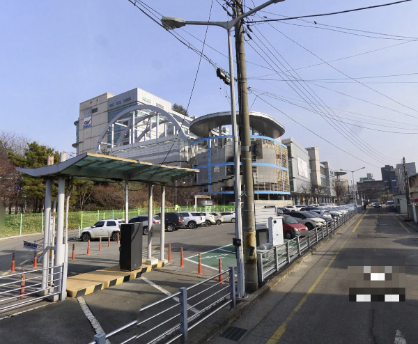 원평제2공영주차장 입구