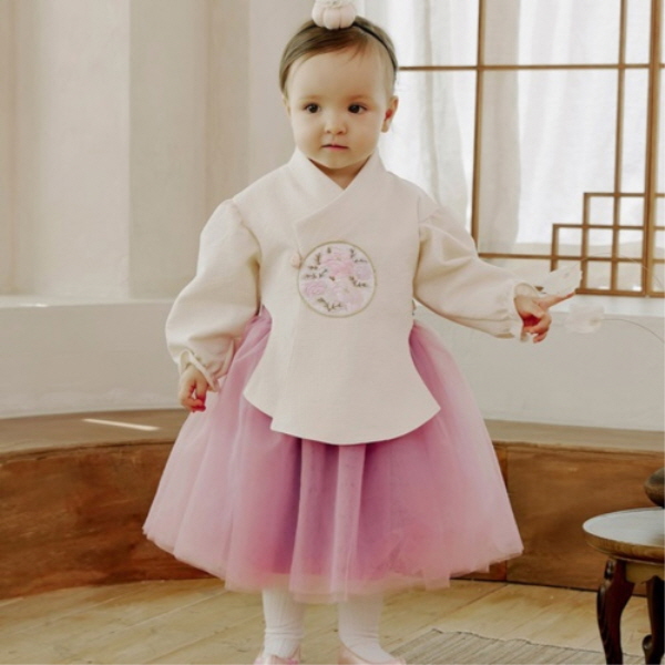 리틀티니 예화한복 크림