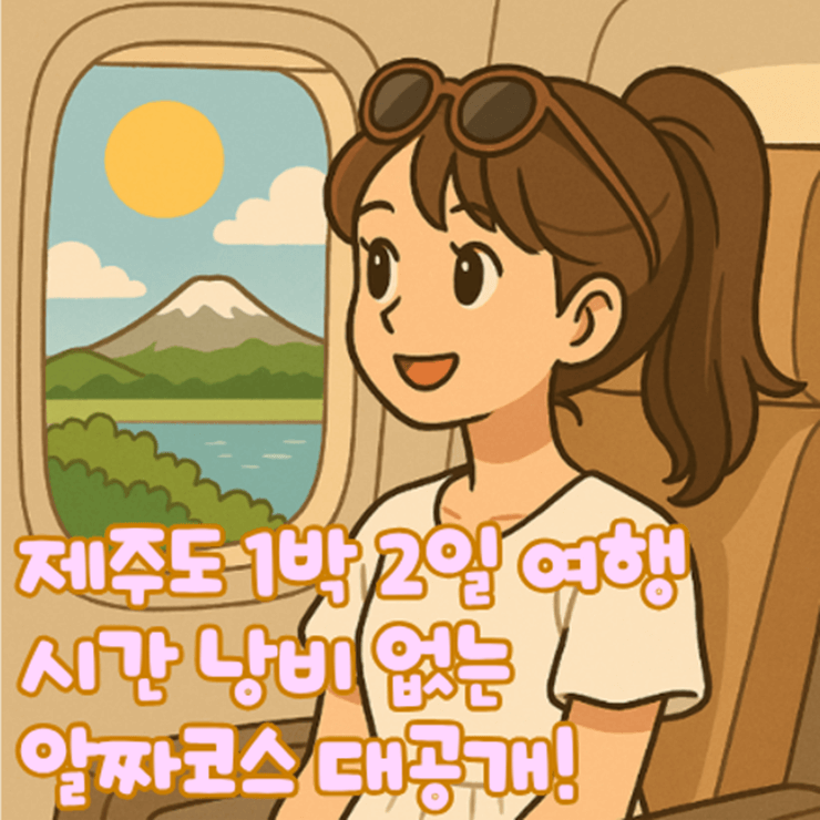 제주도_1박_2일_여행_코스_가이드_시간대별_일정표_포함