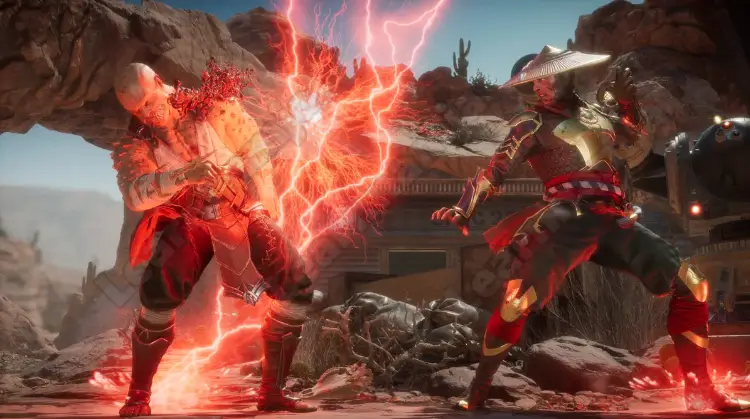 6.바라카와 싸우는 모탈 컴뱃 11 레이든_