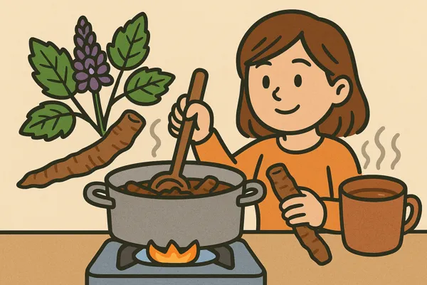 칡차 효능과 끓이는 법12