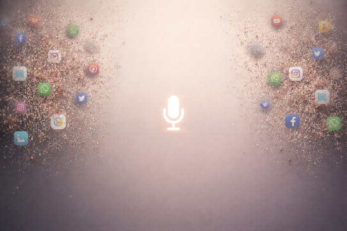 앱 아이콘이 사라지고 음성 명령 중심의 인터페이스로 변모하는 제로 UI 혁명 이미지