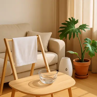 실내 습도 올리는 방법: 건조한 방 습도 높이기, 습도 조절 방법