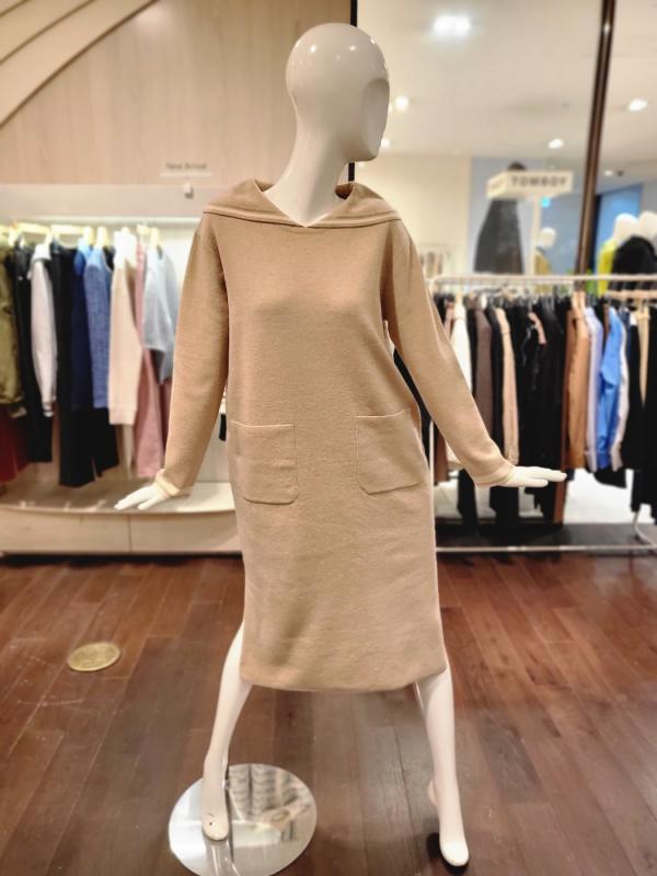 SG 지컷 세일러 카라 니트 원피스 7253450106