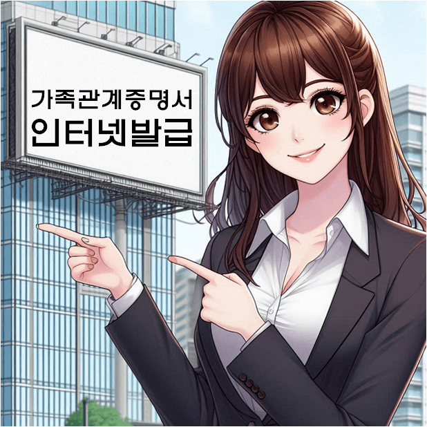 가족관계증명서 인터넷 발급