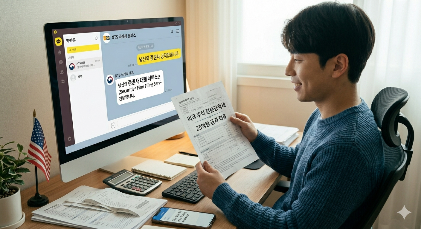 2026 미국주식 양도소득세 신고 가이드: 증권사 자료 업로드로 한 번에 해결! 관련사진