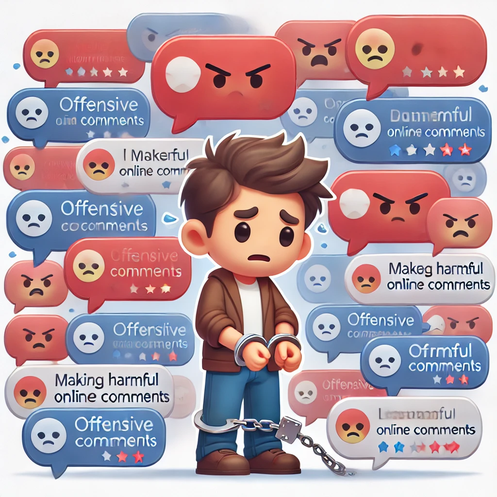 댓글로 욕하면 모욕죄에 대한 글의 참고 이미지