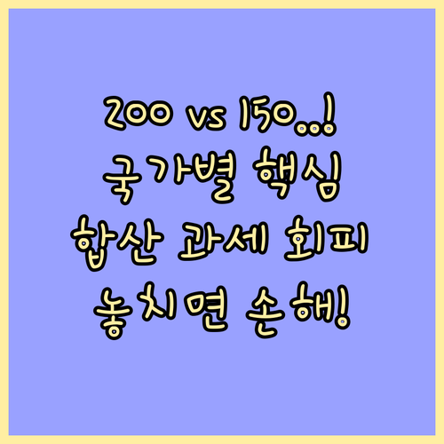 직구 면세 한도 200 vs 150 ..