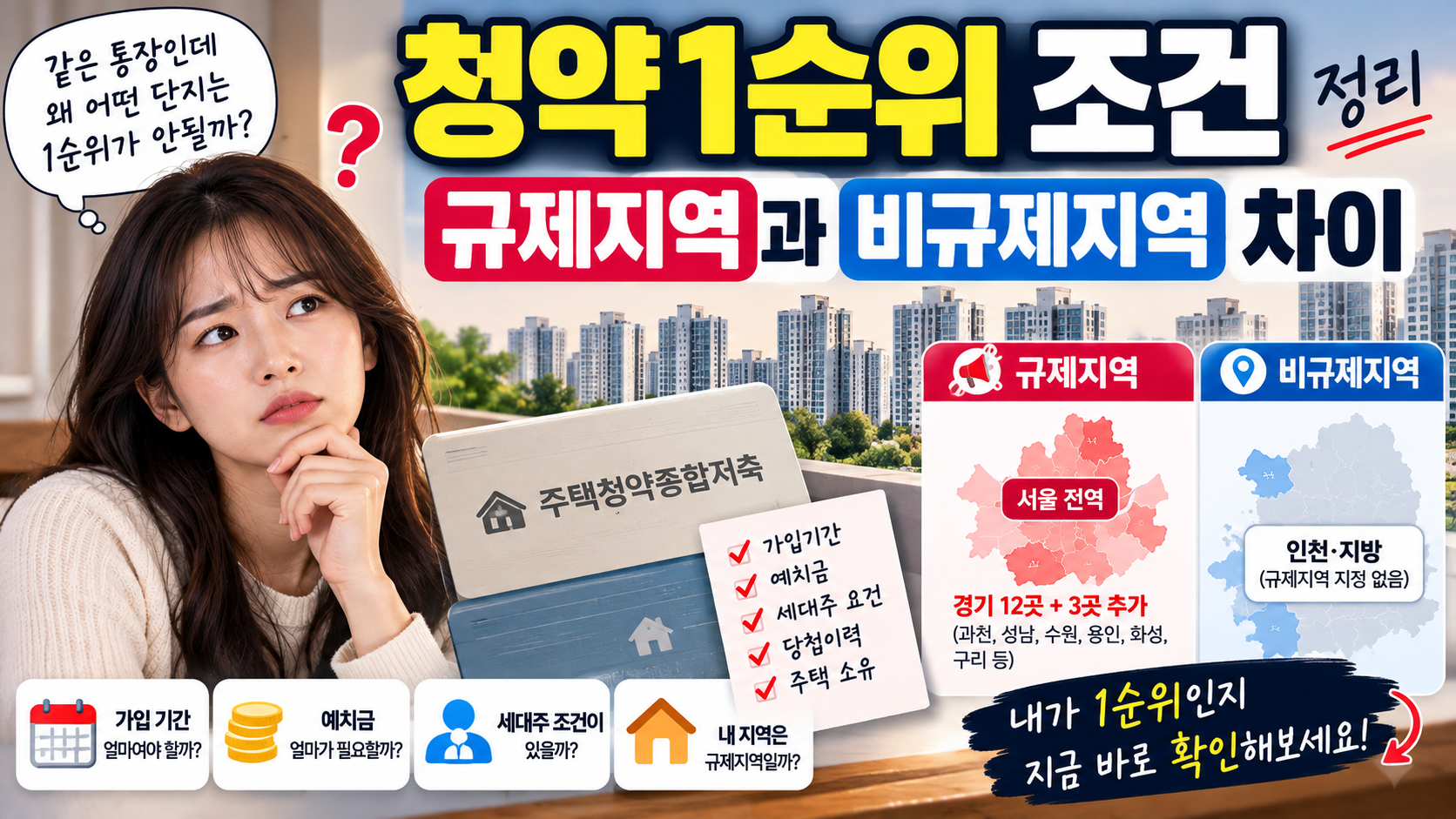 청약1순위 조건
