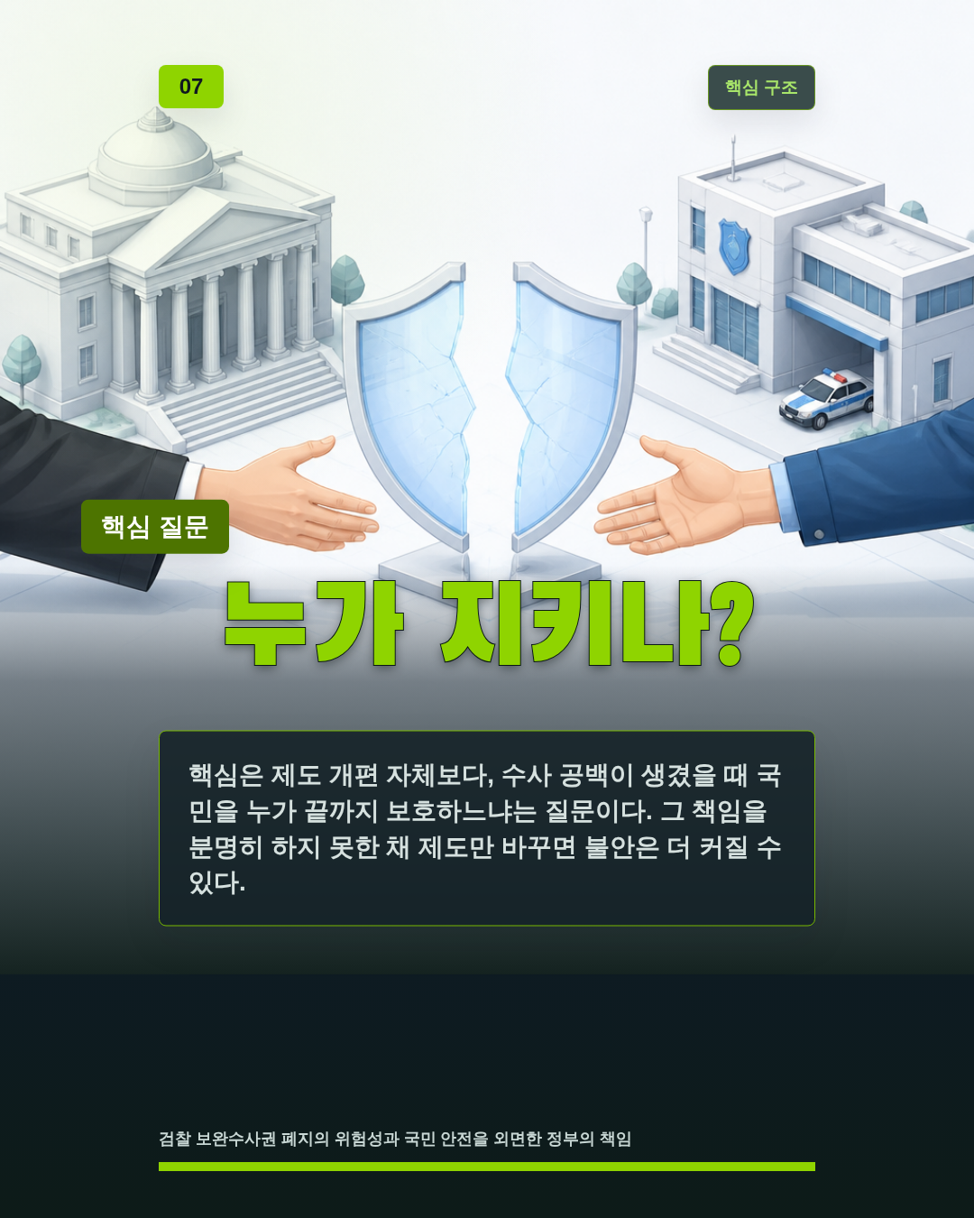 누가 지키나?