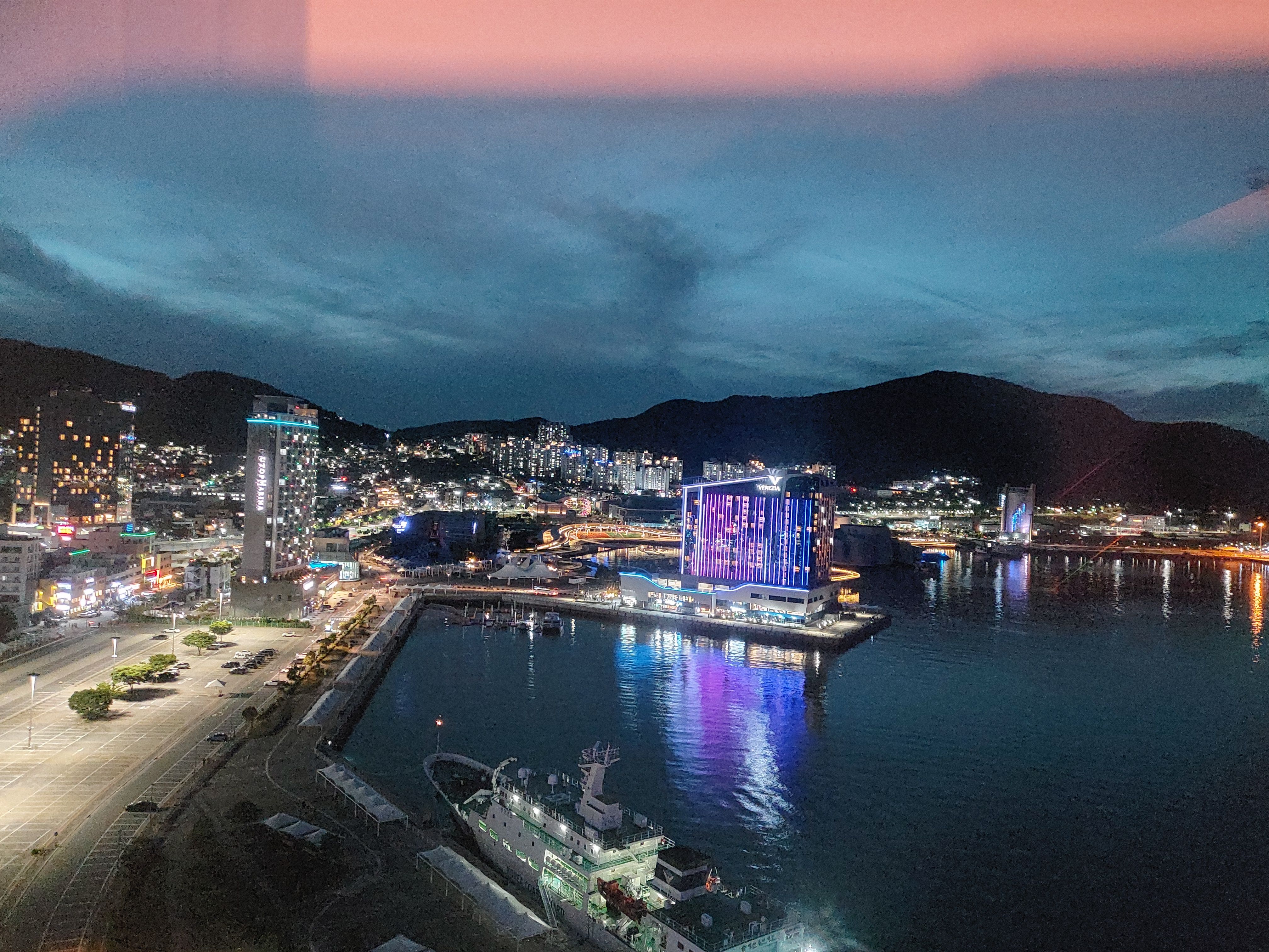 소노캄여수 야경