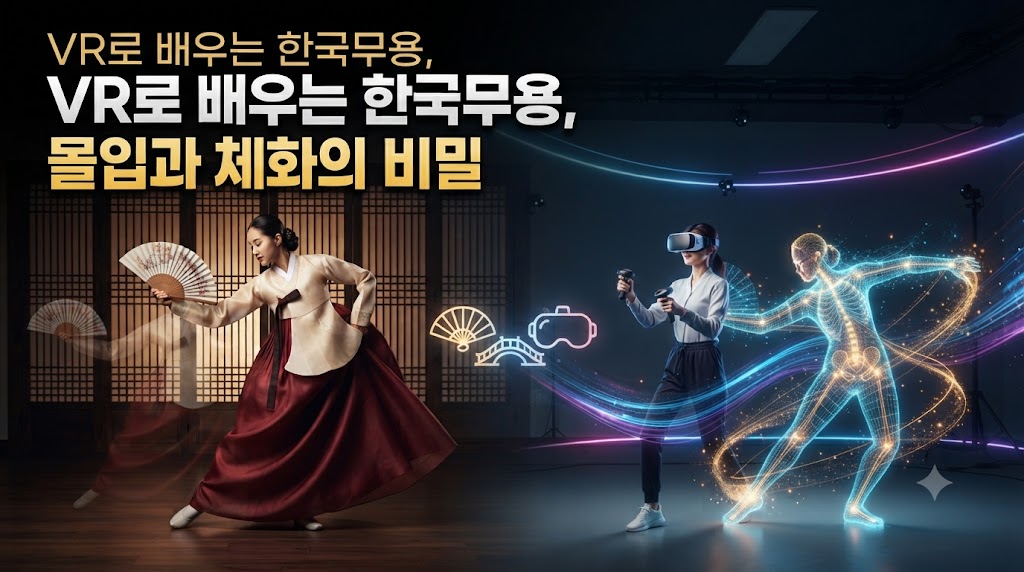 VR 기기를 활용한 한국무용 교육: 시공간적 몰입도가 신체 체화에 미치는 영향
