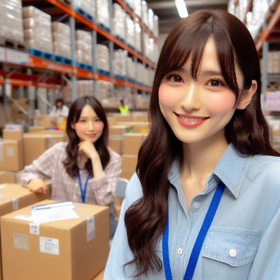 집 근처 쿠팡알바. 여자 친구와 함께 하는 모습.