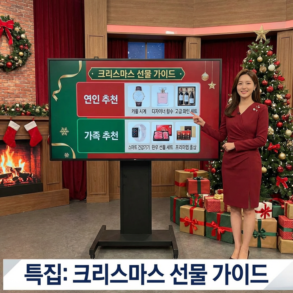 연인·가족별 크리스마스 선물 추천