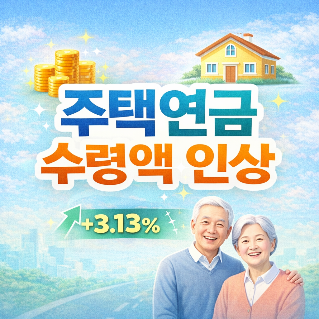 주택연금 평균 3.13% 인상…제도 개선 핵심 정리